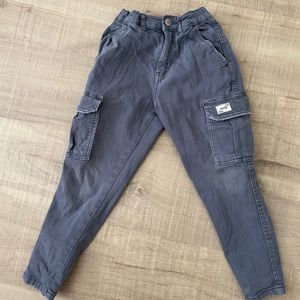 ZARA boys cargo straight pants size 7